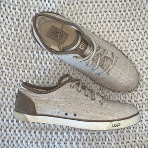 UGG Wool Canvas Sneakers